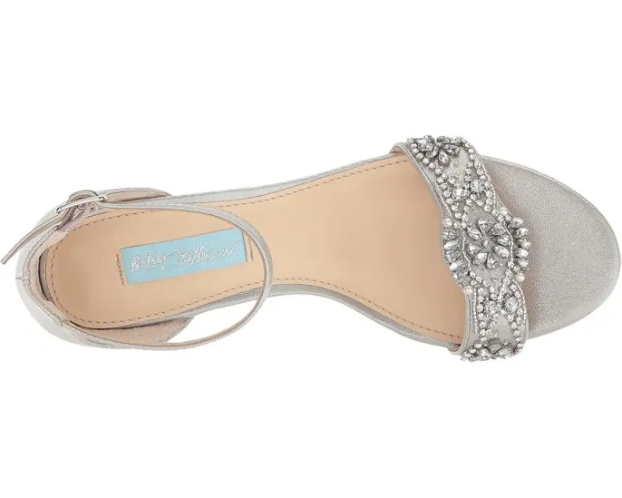 Босоножки Mel от Blue by Betsey Johnson на платформе с квадратным каблуком и стразами