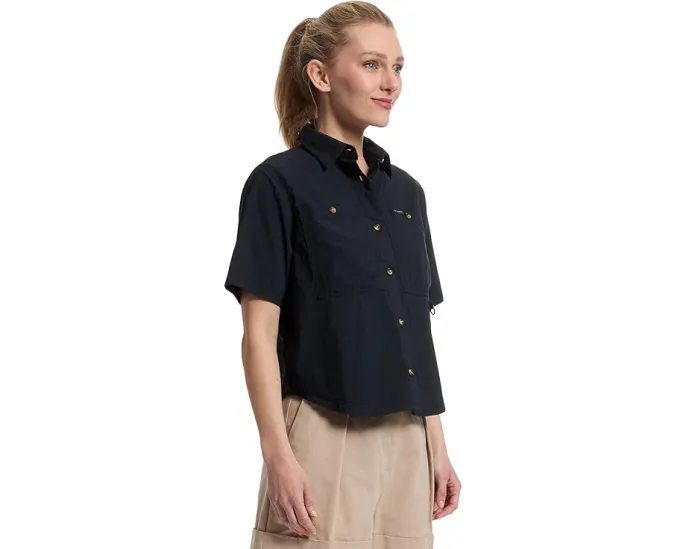 Columbia Рубашка Brea Falls с коротким рукавом и карманами