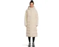 Длинная куртка Columbia Amaze Puff с капюшоном на пухе 650 и съемными лямками для переноски