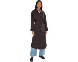Тренч AllSaints Linnie с поясом и отложным воротником из лиоцелла
