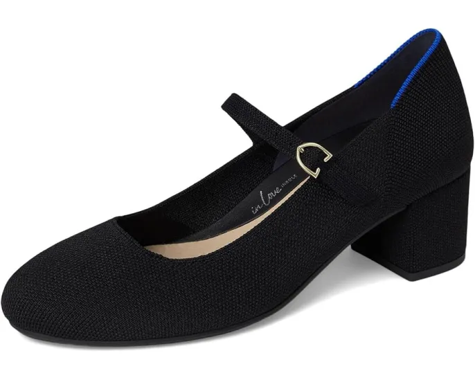 Туфли Rothy's The Mary Jane Heel на устойчивом каблуке 5 см