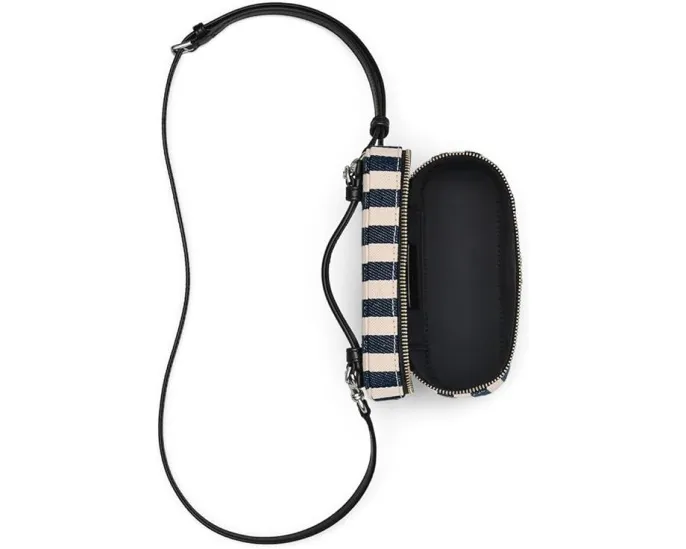 Сумка для косметики Marc Jacobs из полосатого холста The Stripe Canvas Everyday Vanity