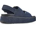 Сандалии FitFlop Gen FF Max Buckle с задним ремешком из денима