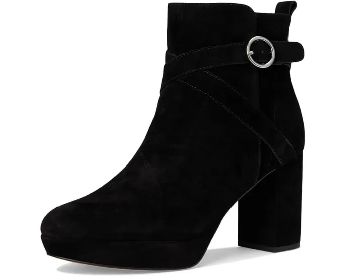 Pelle Moda ботинки Leyton из замши с платформой и ремешком на пряжке