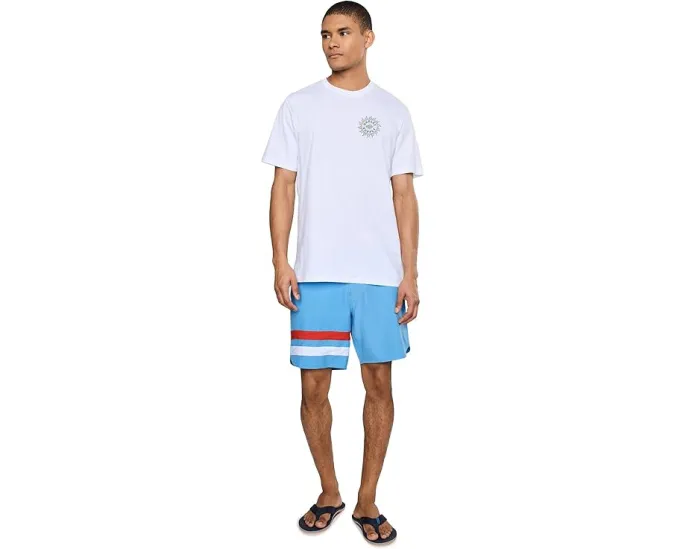 Шорты для серфинга Hurley Phantom Eco Block Party 18 дюймов с цветными блоками и эластичной тканью