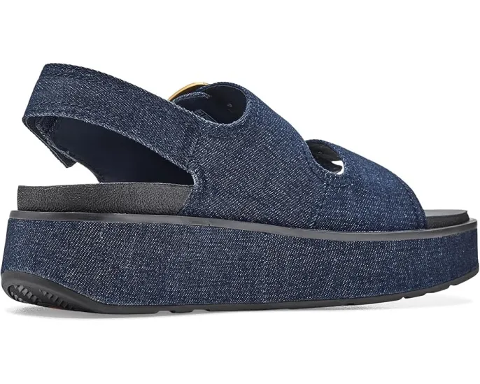 Сандалии FitFlop Gen FF Max Buckle с задним ремешком из денима