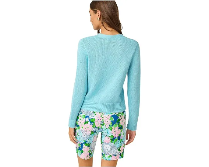 Кардиган Lilly Pulitzer Tippery с V-образным вырезом и длинными рукавами