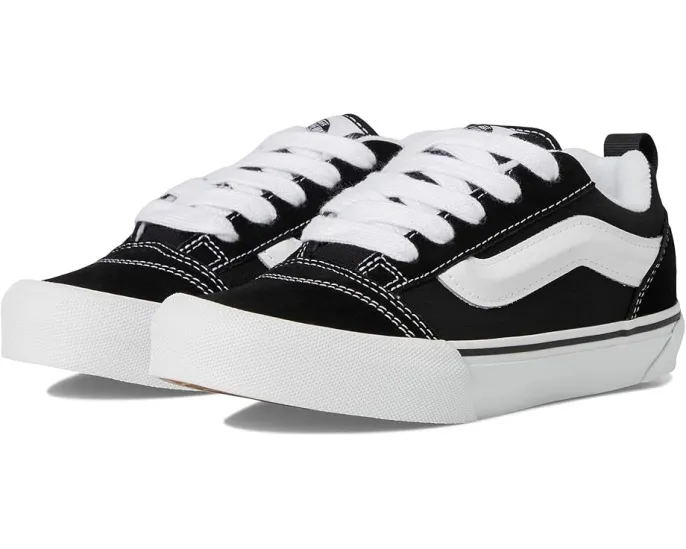 Кроссовки Vans Kids Knu Skool для подростков из замши и холста