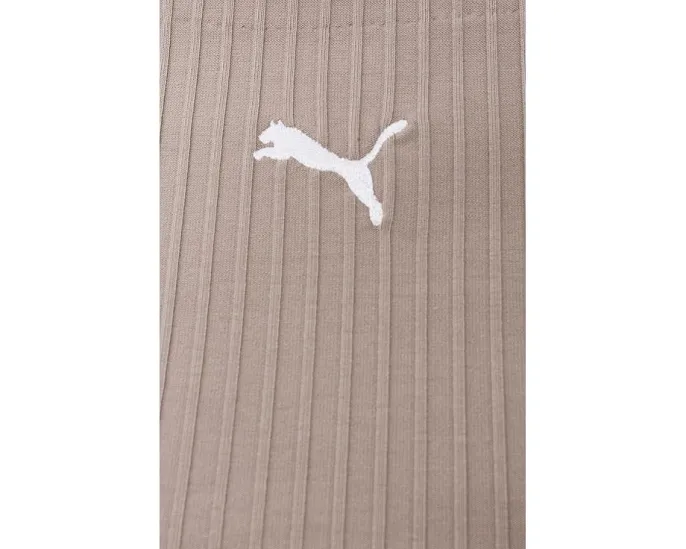 Базовый топ с ребристой текстурой Puma Essentials Ribbed Cropped Tank Top