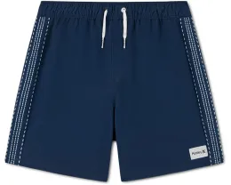 Шорты Hurley Kids Panel Seersucker Pull-On Swim Trunks с внутренней сеткой