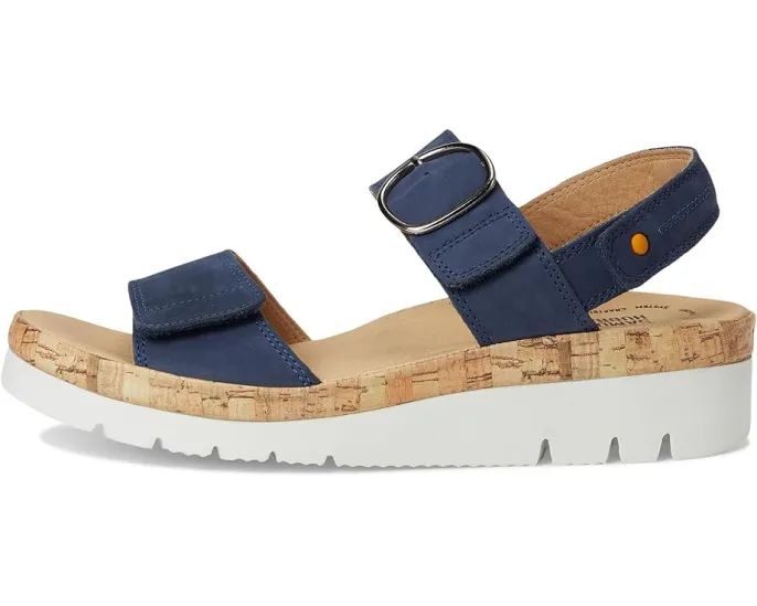 Сандалии Samuel Hubbard Portola Two-Strap с регулируемыми липучками и клиновидным каблуком