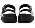 Сандалии FitFlop Gen FF Buckle Tumbled Leather Two Bar на платформе