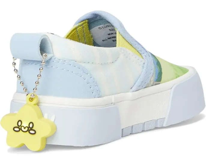 Детские слипоны Ground Up Bluey с принтом для малышей на круглом носке