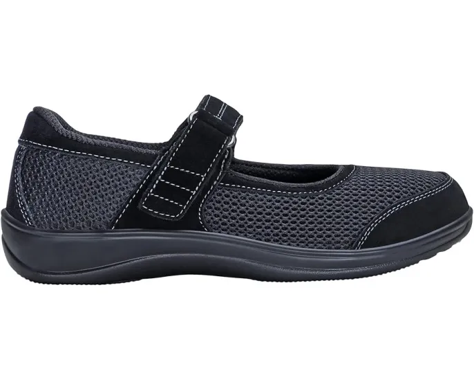 Балетки Orthofeet Chattanooga с широким носком и технологией Ortho-Cushion