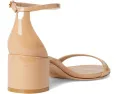 Сандалии Stuart Weitzman Nudist Block 50 с массивным каблуком и регулируемым ремешком