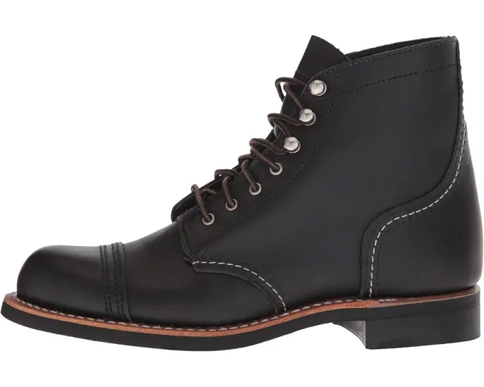 Кожаные ботинки Iron Ranger от Red Wing Heritage с подошвой Vibram и конструкцией Goodyear