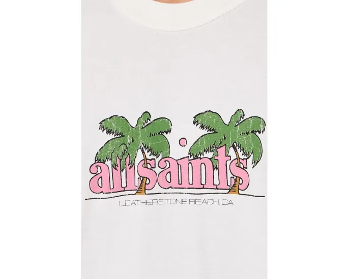 Футболка с коротким рукавом AllSaints Troppo с принтом