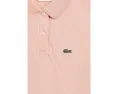 Детское поло Lacoste с воротником фестончиком Scallop Collar Polo