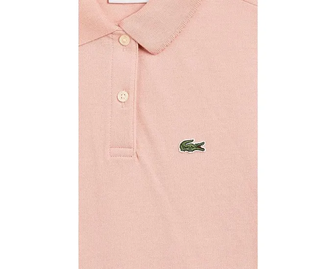 Детское поло Lacoste с воротником фестончиком Scallop Collar Polo