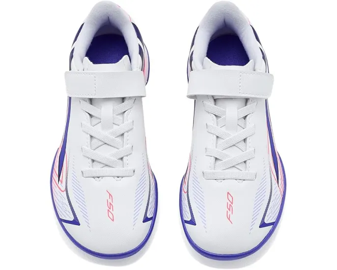 Adidas F50 Hyperfast Club бутсы для turf детские белые