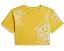 Хлопковая футболка Polo Ralph Lauren Kids свободного кроя с цветочным принтом