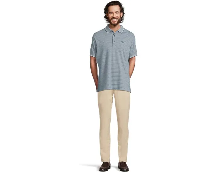 Polo Barbour Taverham Performance с двухтонным переплетением и жаккардовым воротником