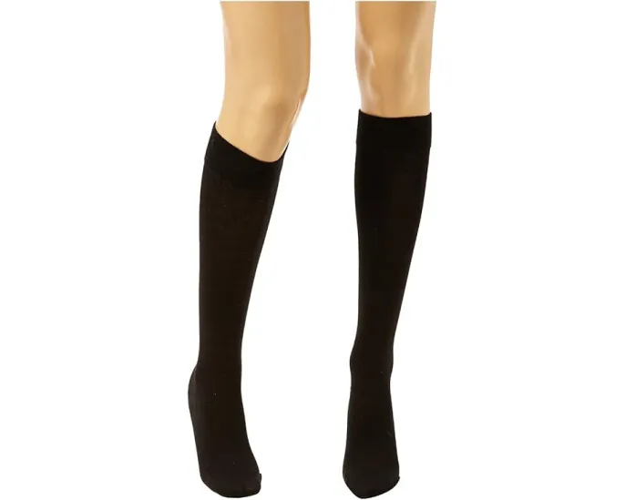 Гольфы Wolford Merino из шерсти мериноса с усиленными мыском и пяткой