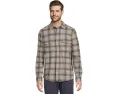 Johnston & Murphy вязаная рубашка Brushed Button-Front с закругленными карманами