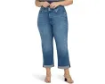 Прямые укороченные джинсы Bailey с манжетами и технологией Lift Tuck от NYDJ