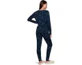 Пижамный комплект Eberjey Gisele Printed Crew из тенселя с модалом