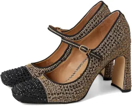 Туфли лодочки Circus NY by Sam Edelman Elora с контрастным носком и архитектурным каблуком