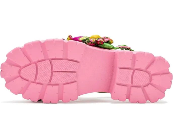 Босоножки Jeromy на каблуке с цветочными украшениями от Blue by Betsey Johnson