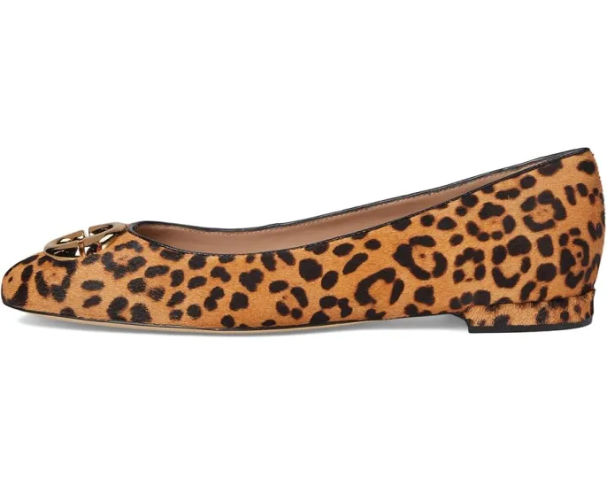 Cole Haan Балетки Skylar с квадратным носком и кожаным верхом