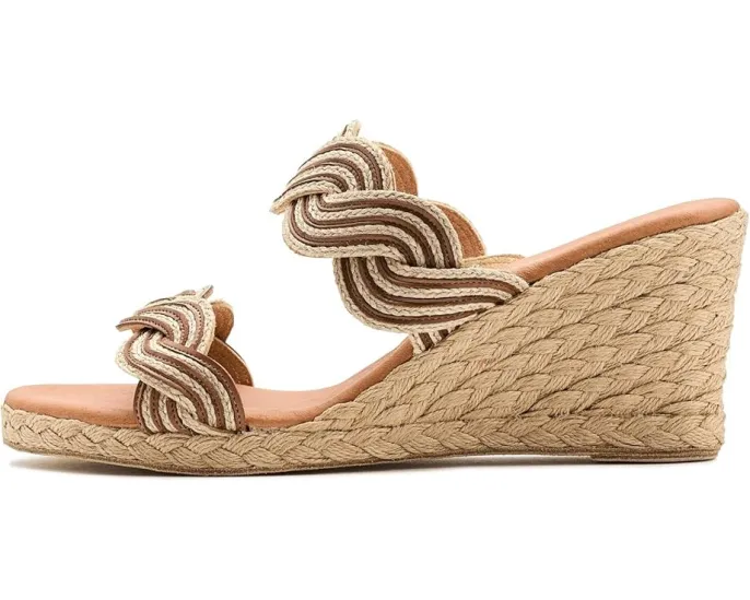 Сандалии Andre Assous Nolita Twist на эспадрилье с двойным ремешком