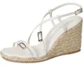 Босоножки Stuart Weitzman Georgie Espadrille на танкетке из джута с регулируемыми ремешками
