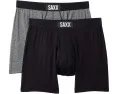 Боксеры Ultra 2-Pack SAXX UNDERWEAR черно-серые