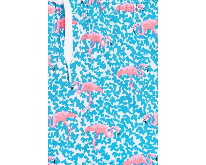The Domingos Are For Flamingos Lined Swim Trunk (Big Kid)