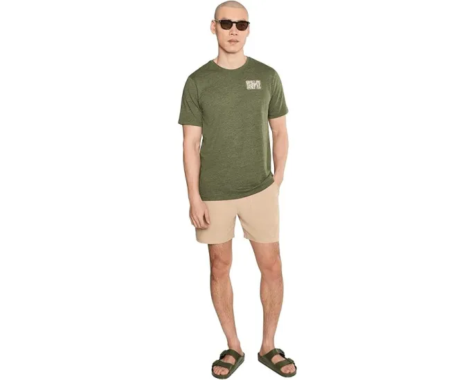 Футболка Hurley Skyline Slub Short Sleeve с принтом