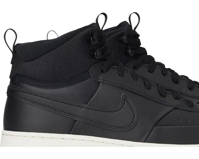 Кроссовки Nike Court Vision Mid с верхом из искусственной кожи и удобным воротником