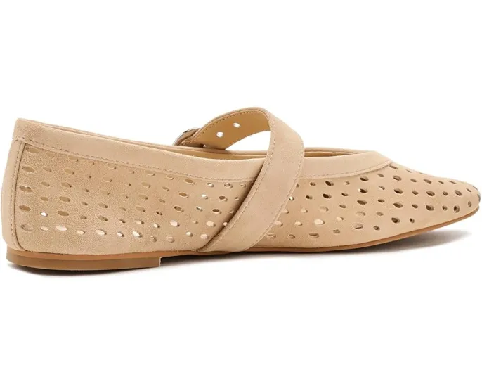 Балетки Dolce Vita Mikel с перфорированным верхом из замши