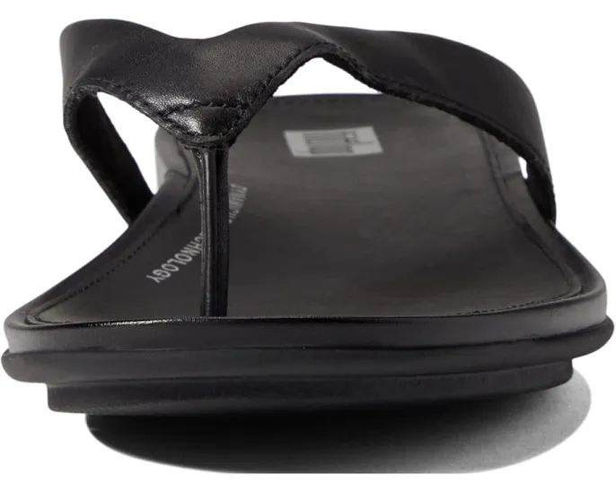 Вьетнамки FitFlop Gracie из кожи с анатомической стелькой