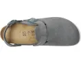 Клоги Birkenstock Tokio из замши с задним ремешком на пряжке