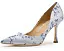 Туфли Badgley Mischka Wonder на шпильке с цветочным дизайном и заостренным носком