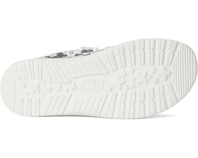 Детские кеды Hey Dude Kids Wally Mickey Mouse Print с принтом Микки Мауса