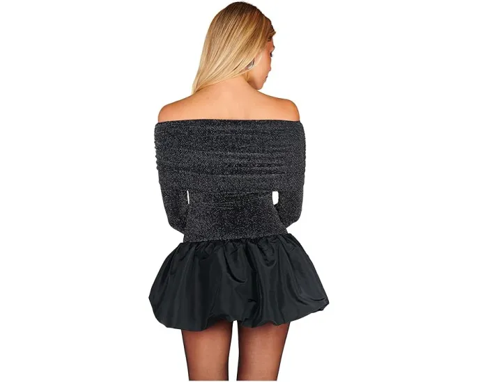 Мини-платье Show Me Your Mumu Charlize с открытыми плечами и пышным подолом