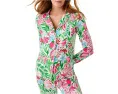 Пижамная блуза Lilly PJ Knit с длинными рукавами и пуговицами