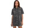 Джинсовое платье AllSaints Rock Denim с накладными карманами
