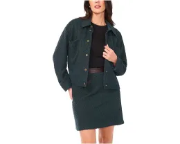 Короткий жакет Vince Camuto с широкими рукавами и круглым вырезом