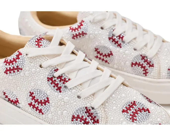 Кроссовки Blue by Betsey Johnson Sidny с верхом, украшенным стразами