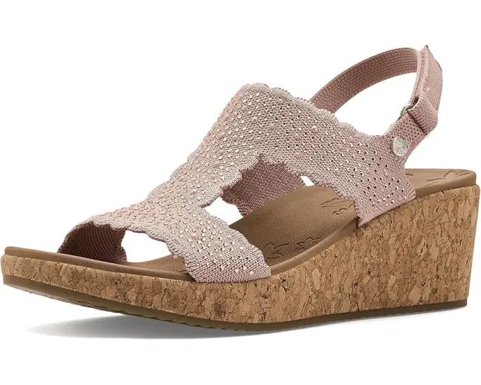 Сандалии SKECHERS Arch Fit Beverlee 2.0 My Fav с пробковым верхом и поддержкой свода стопы